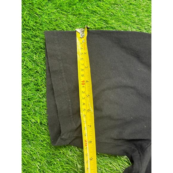 Southpole Premium Graphic T-Shirt Mens L Black Winged Cross Gothic Streetwear - Picture 5 of 7